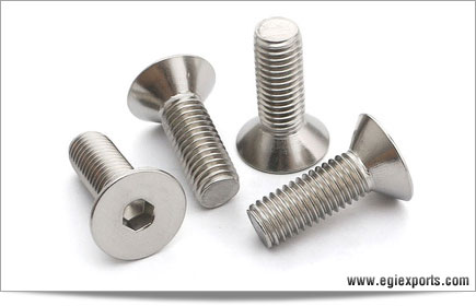 Countersunk head cap screws DIN 7991/ ISO 10642